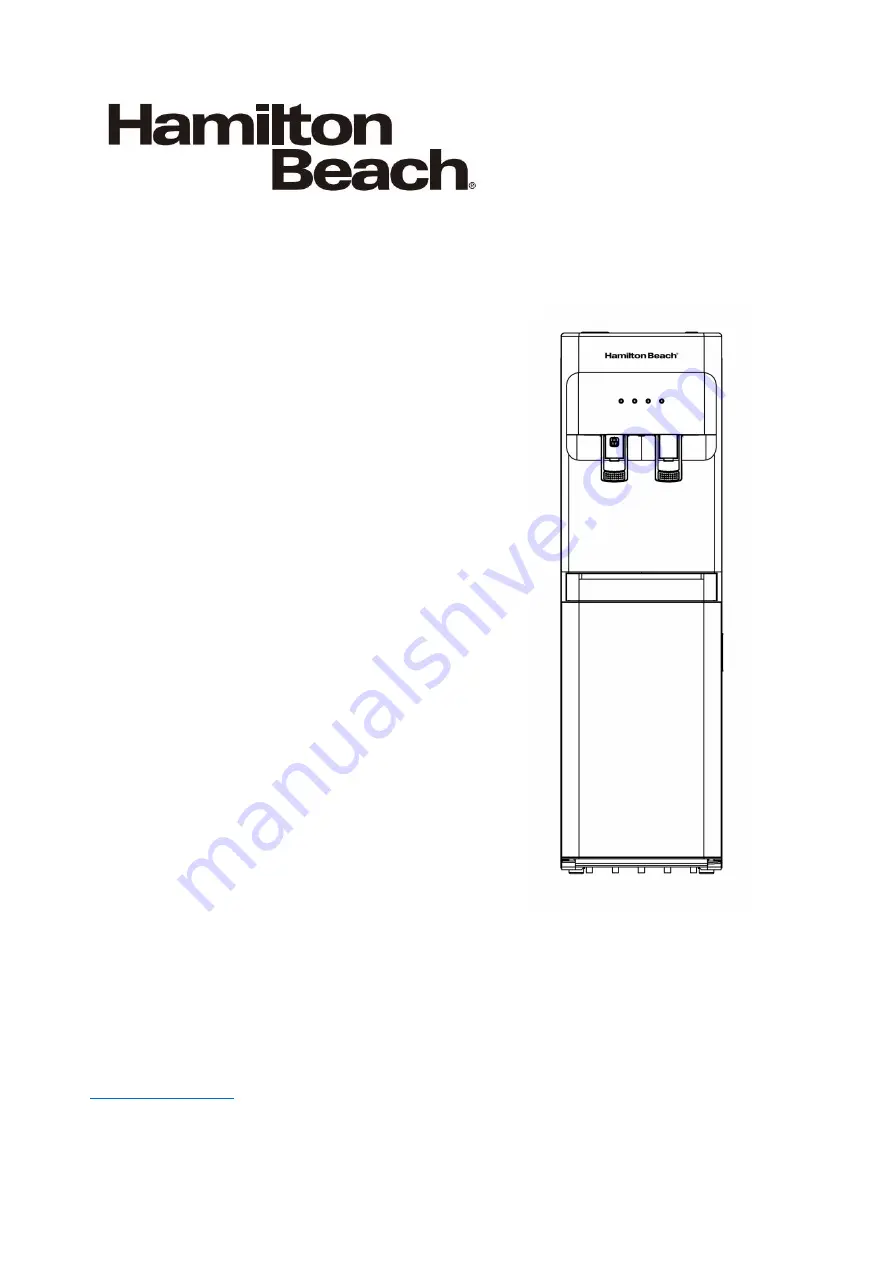 Hamilton Beach HBWC114-SSWH Скачать руководство пользователя страница 1