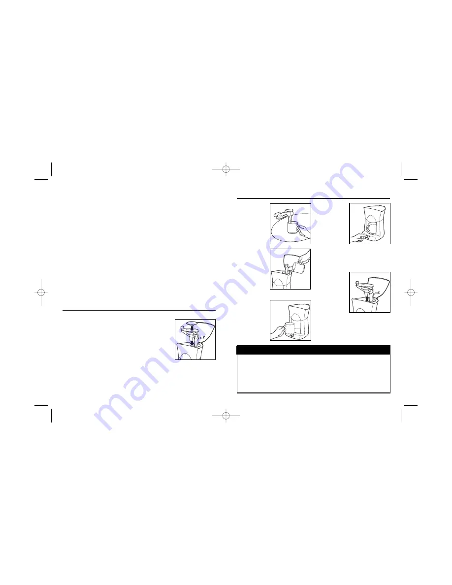 Hamilton Beach HDC100B User Manual Download Page 6