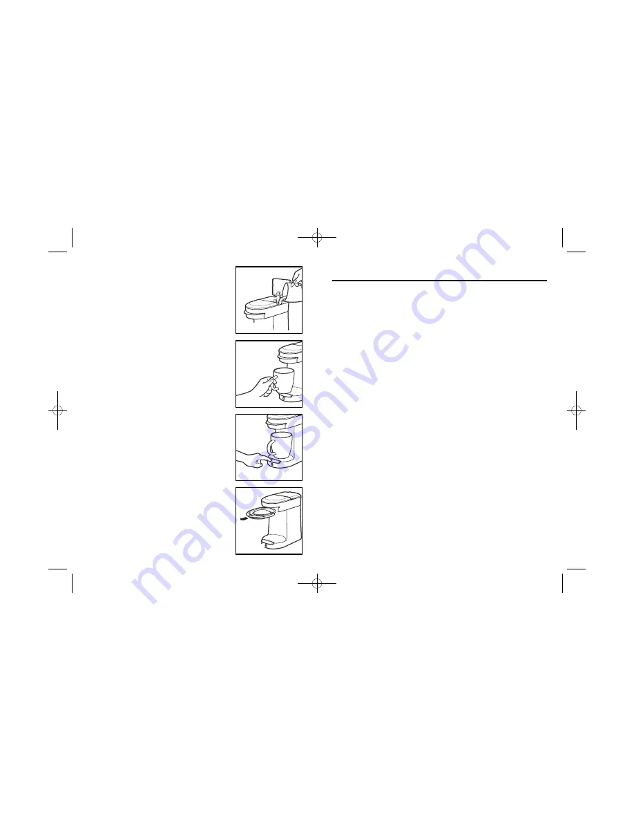 Hamilton Beach HDC200B - 1cup Brewer w/50 Included Coffee Pods User Manual Download Page 4