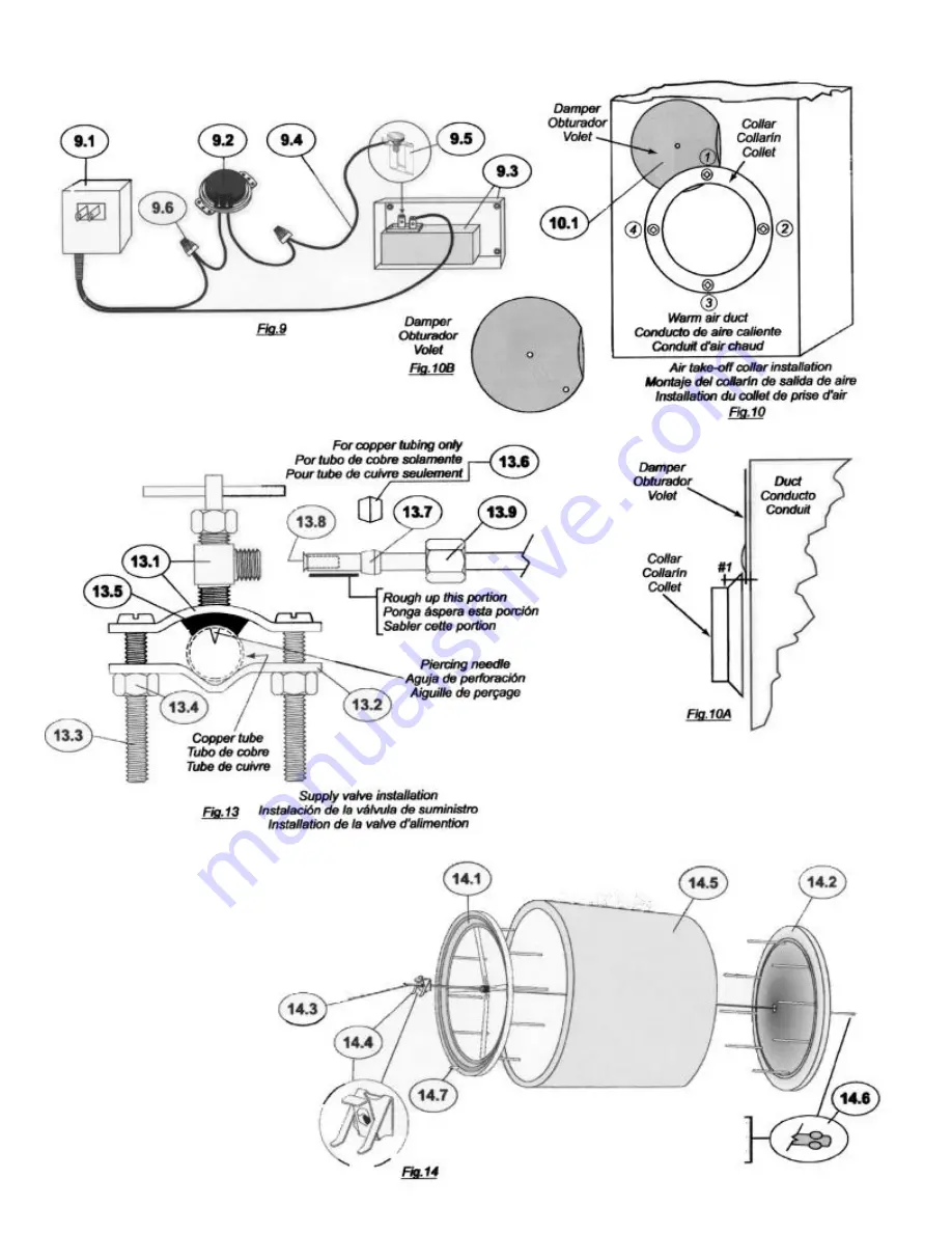 Hamilton 400 D Installation Instructions Manual Download Page 10