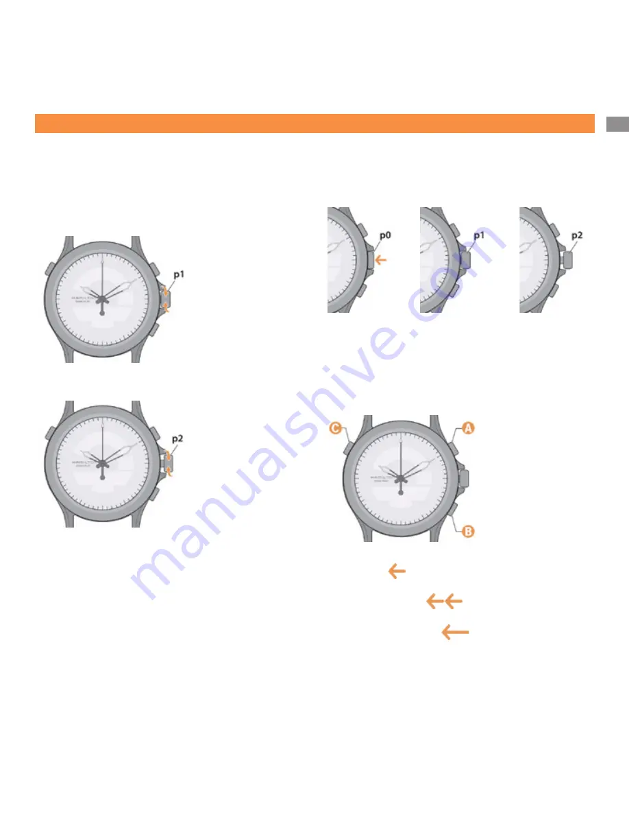 Hamilton KHAKI FLIGHT TIMER Instruction Manual Download Page 8