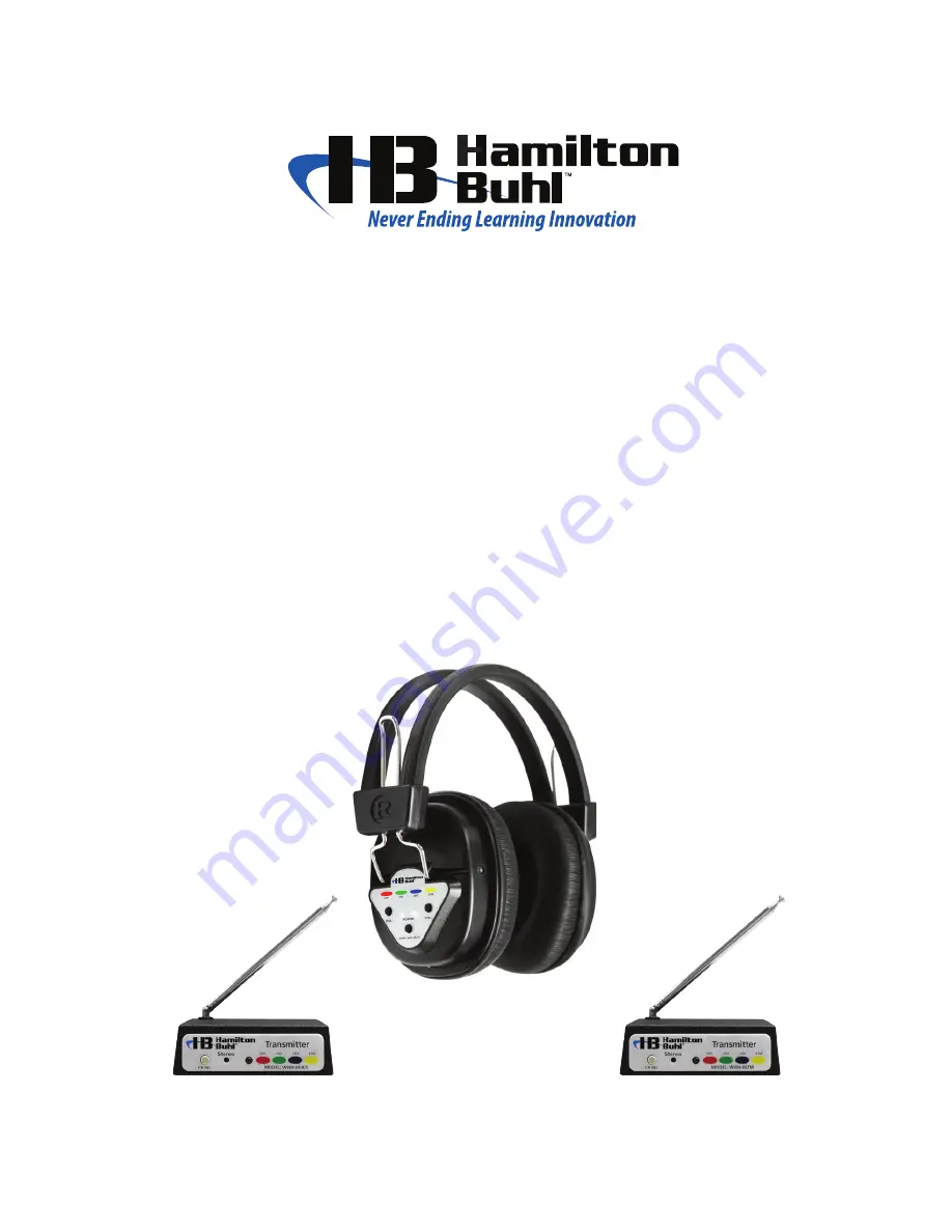 Hamilton W900-BLTM Скачать руководство пользователя страница 1