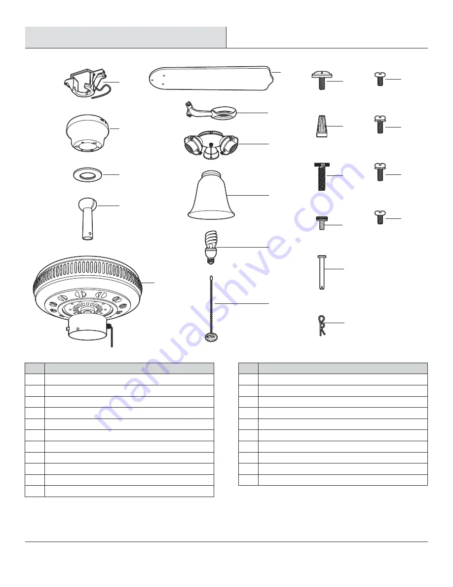 HAMPTON BAY 1000031042 Use And Care Manual Download Page 19