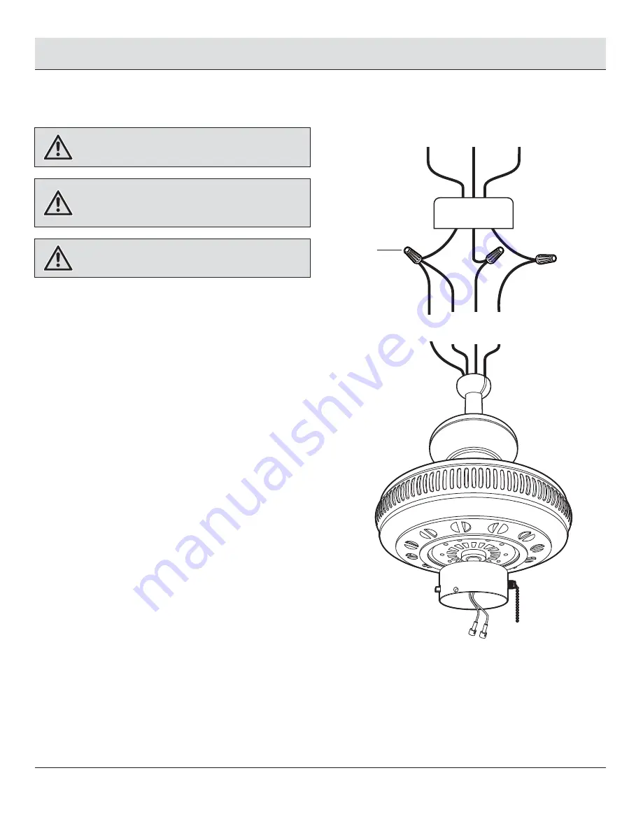 HAMPTON BAY 1000044891 Use And Care Manual Download Page 12