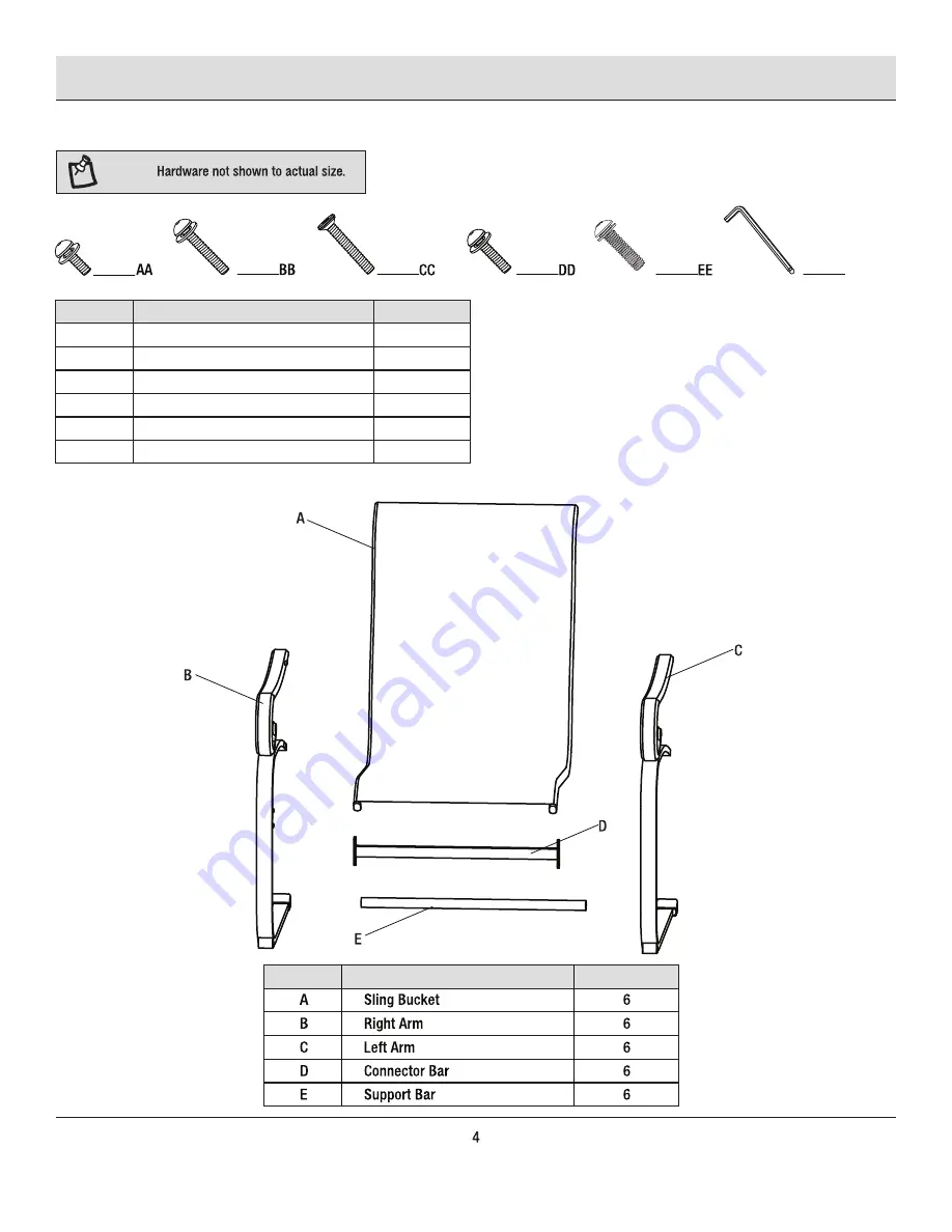 HAMPTON BAY 1004 441 320 Use And Care Manual Download Page 4