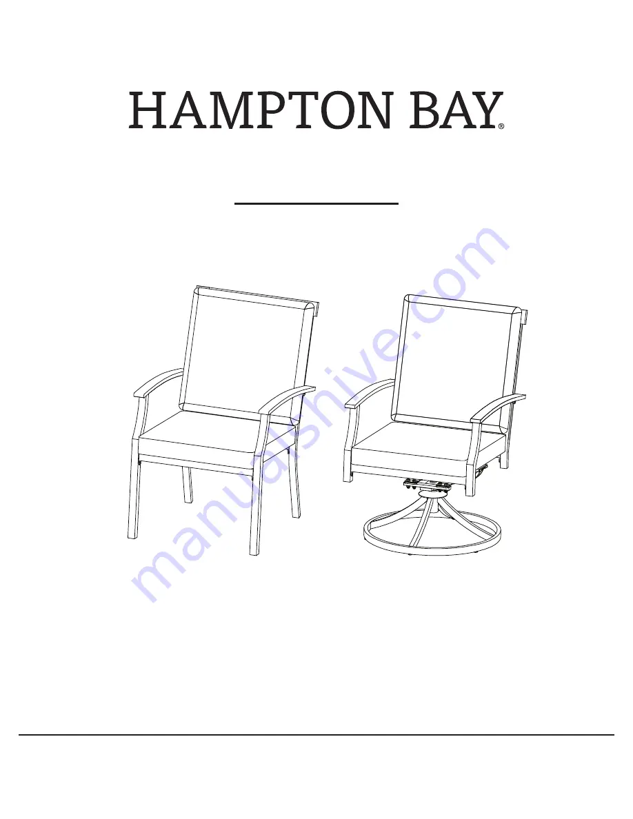 HAMPTON BAY 1005 443 240 Скачать руководство пользователя страница 1