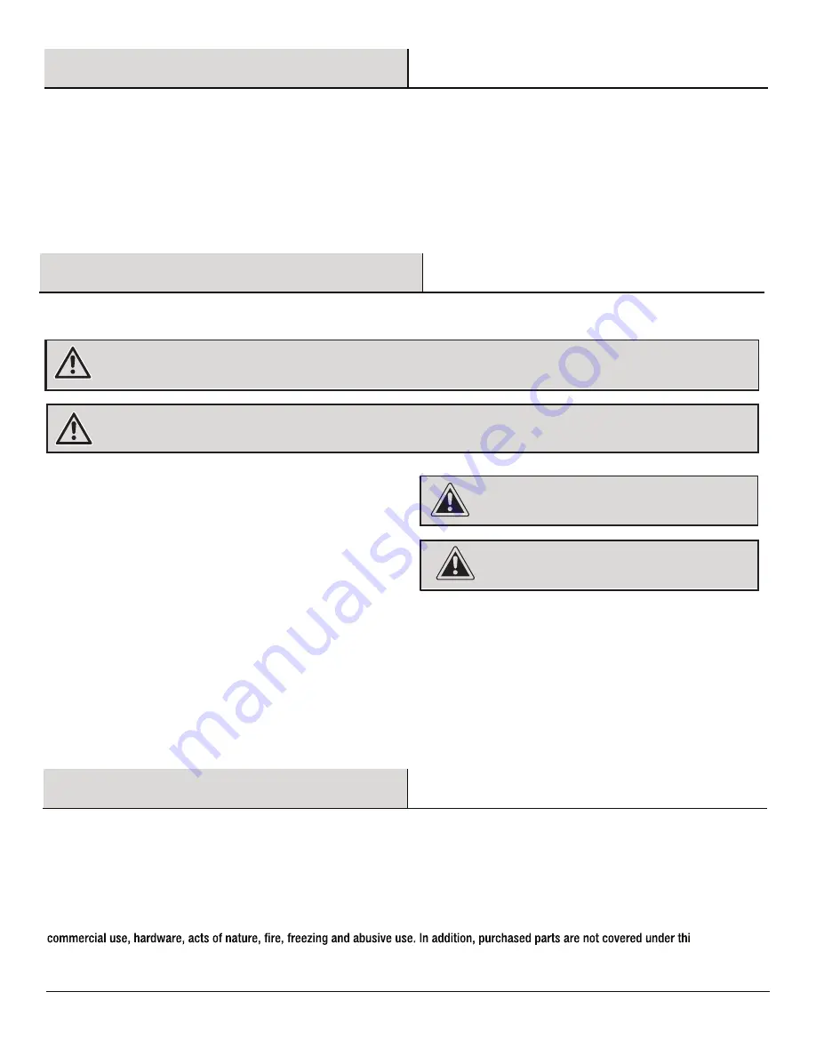 HAMPTON BAY 1005091679 Use And Care Manual Download Page 2