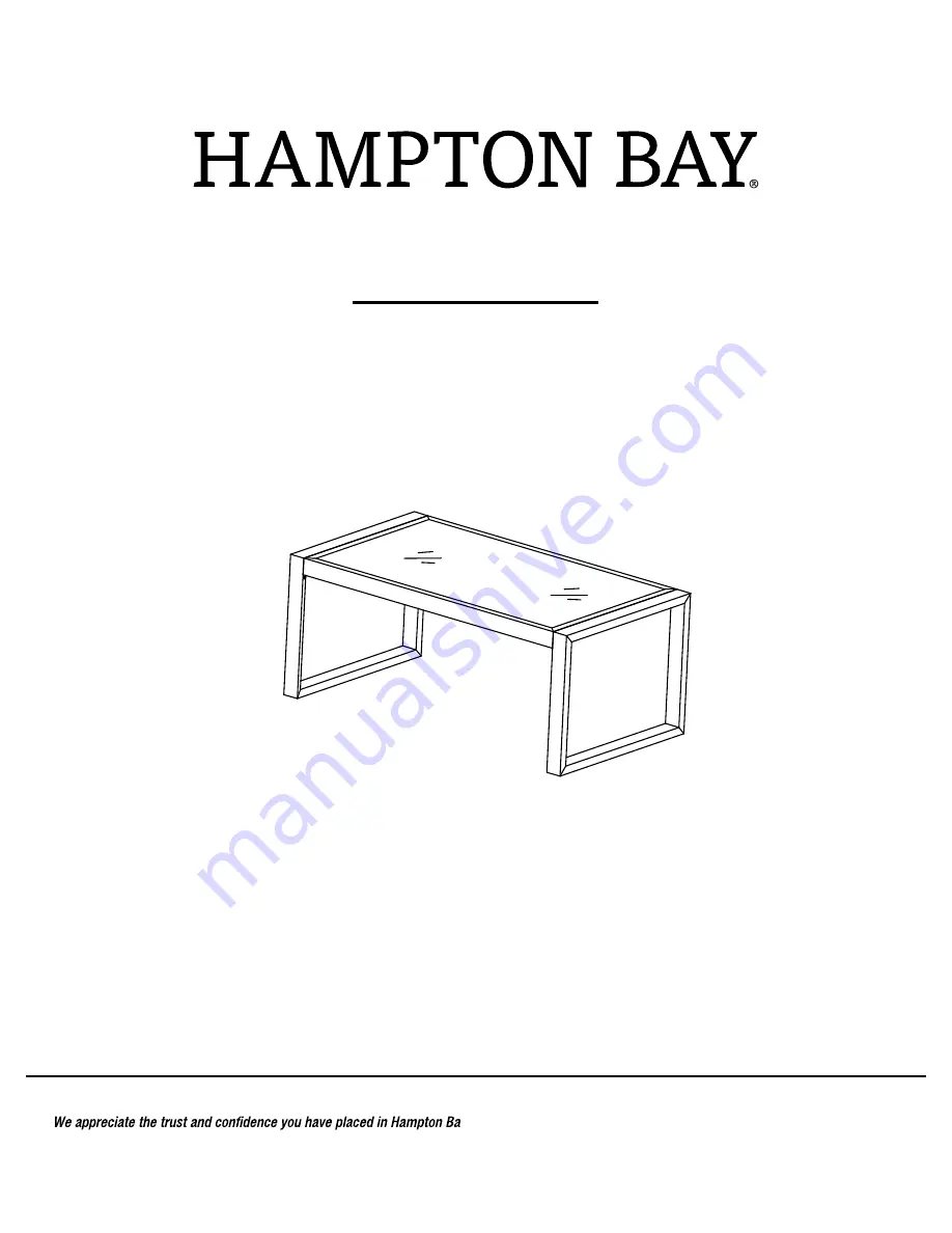 HAMPTON BAY 1005091679 Use And Care Manual Download Page 15