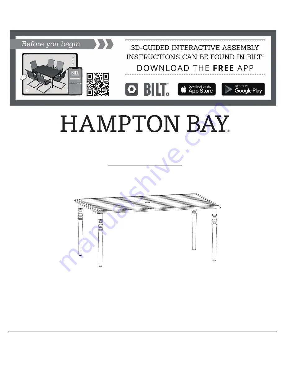 HAMPTON BAY 1006 300 228 Use And Care Manual Download Page 9