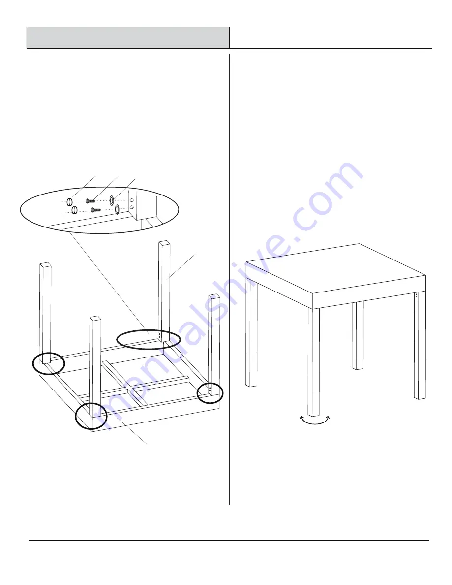 HAMPTON BAY 133-003-2ST-L Use And Care Manual Download Page 6