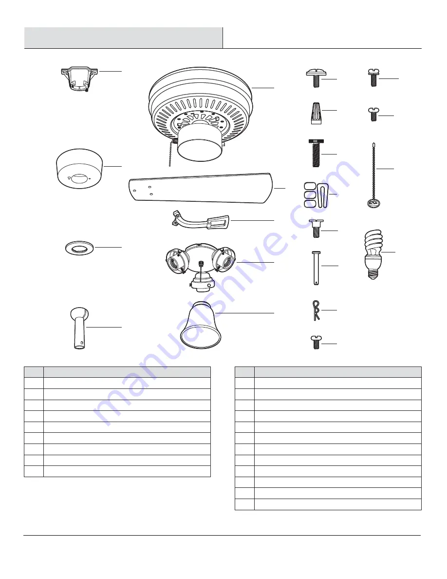 HAMPTON BAY 593-543 AL958-ORB Use And Care Manual Download Page 17