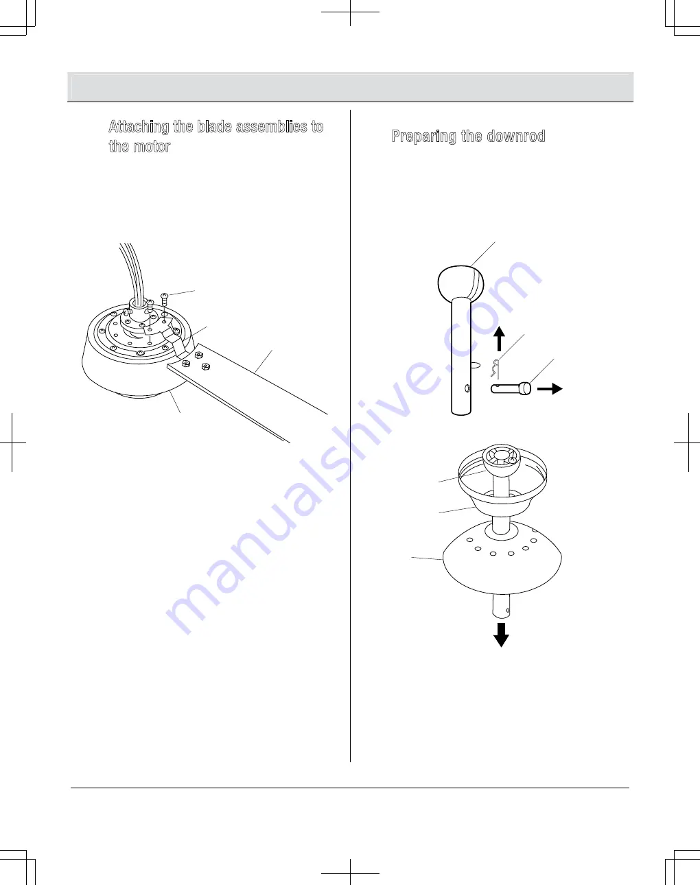 HAMPTON BAY 602-652 Use And Care Manual Download Page 7