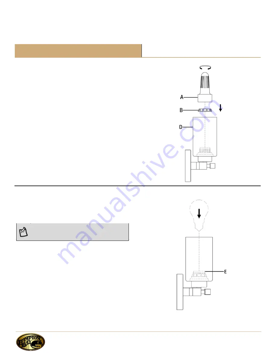 HAMPTON BAY 6940500314648 Use And Care Manual Download Page 6