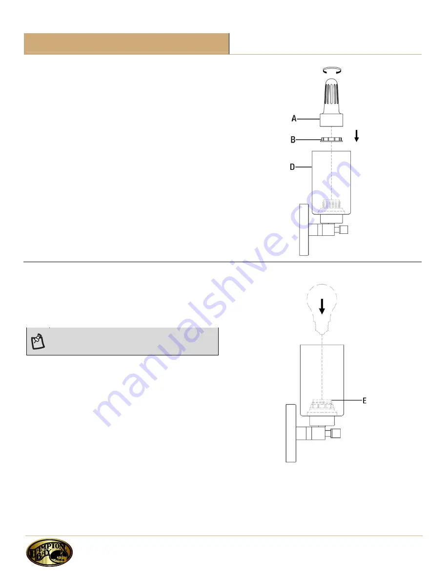 HAMPTON BAY 6940500314648 Use And Care Manual Download Page 22