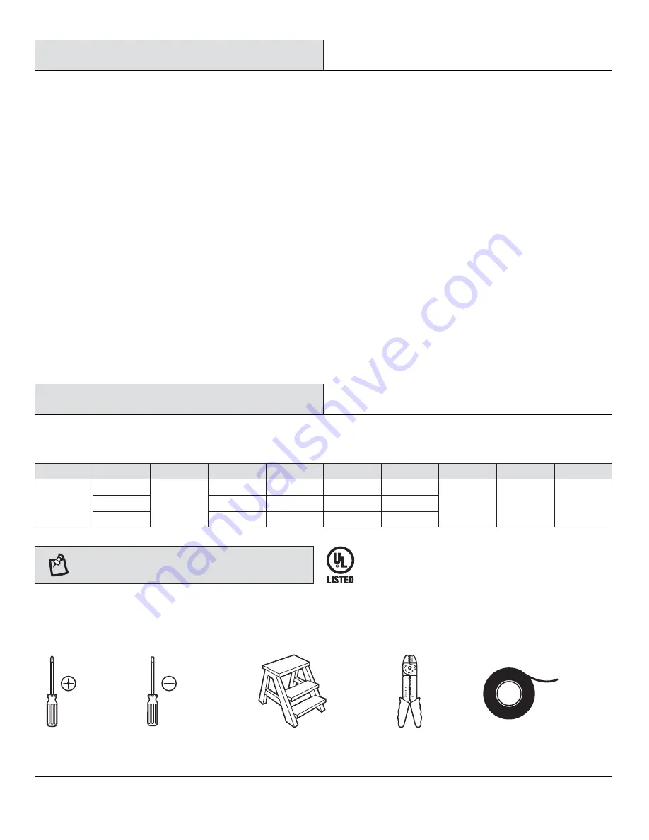 HAMPTON BAY AM217-BK Use And Care Manual Download Page 4