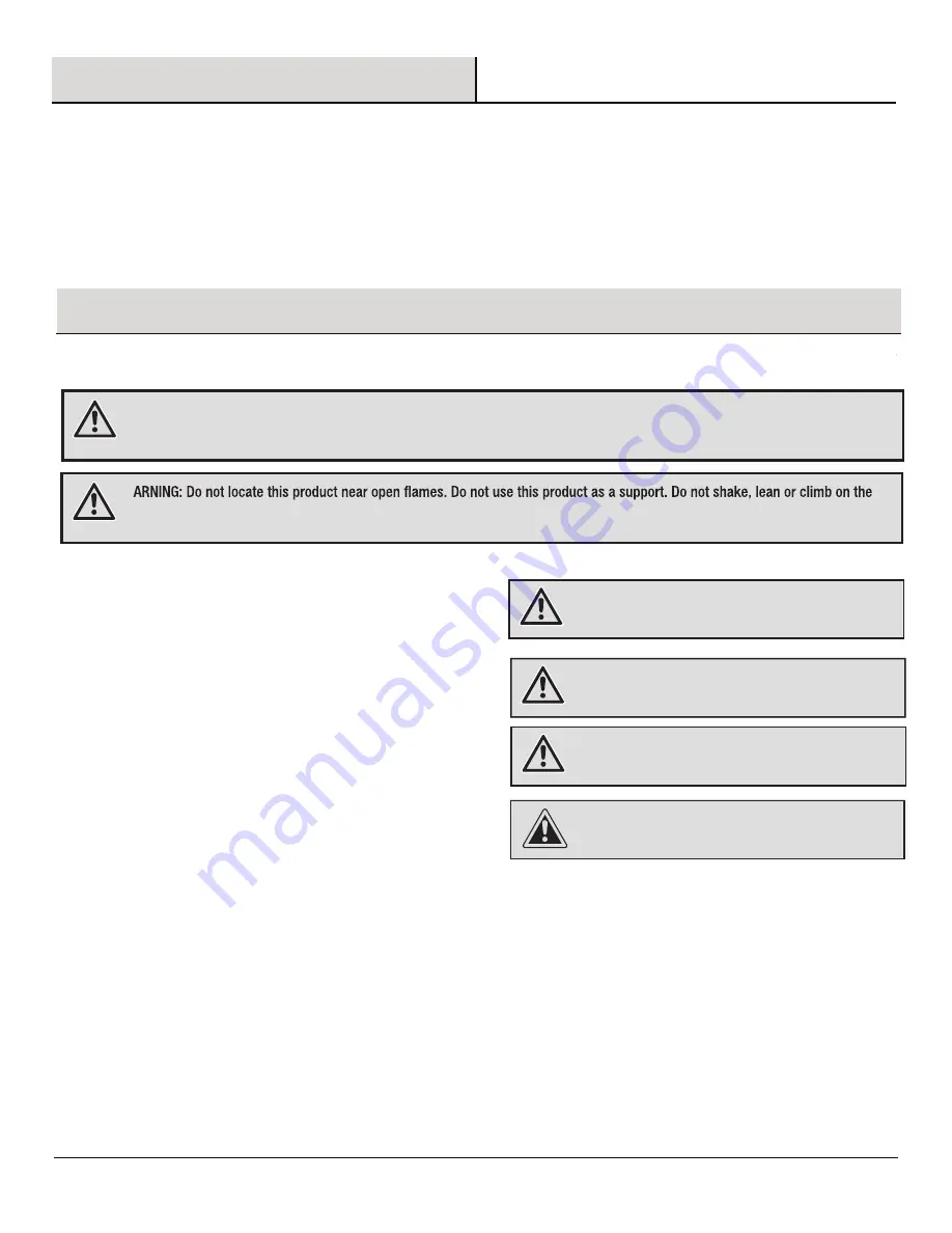 HAMPTON BAY BEACON PARK FRS80812C Use And Care Manual Download Page 2