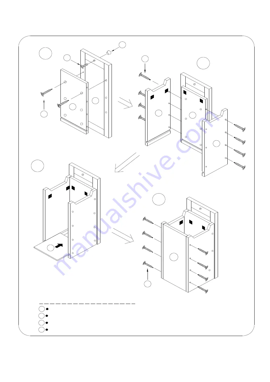 HAMPTON BAY BF-20192 Assembly Instructions Manual Download Page 4