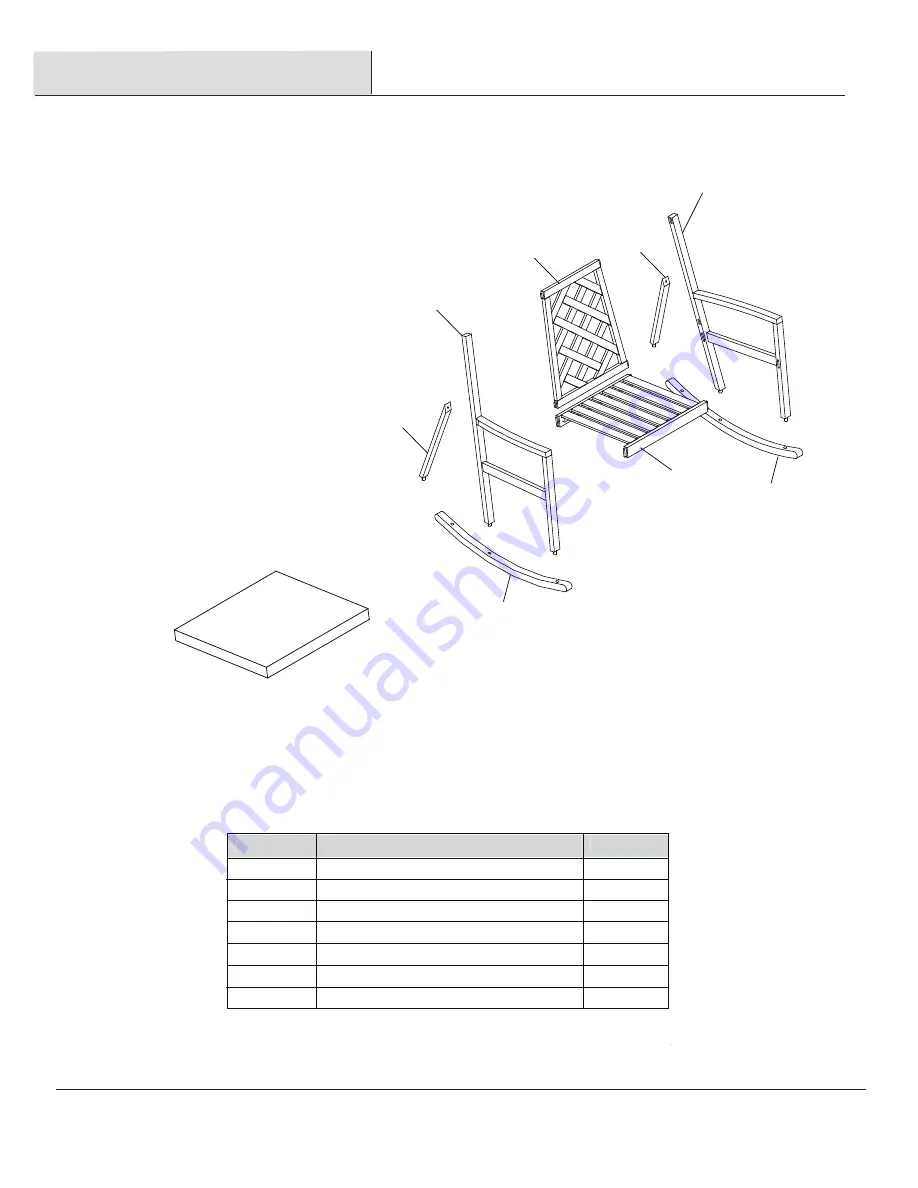 HAMPTON BAY BRIAR RIDGE 3PC SECTIONAL SET BARE 65-518333B Use And Care Manual Download Page 4