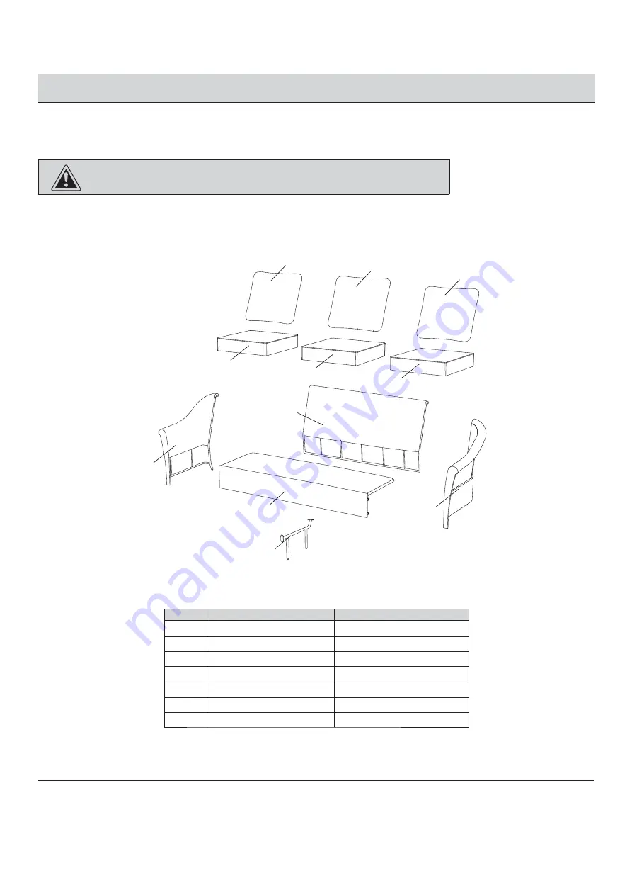 HAMPTON BAY CHASEWOOD 725.1466.000 Use And Care Manual Download Page 4