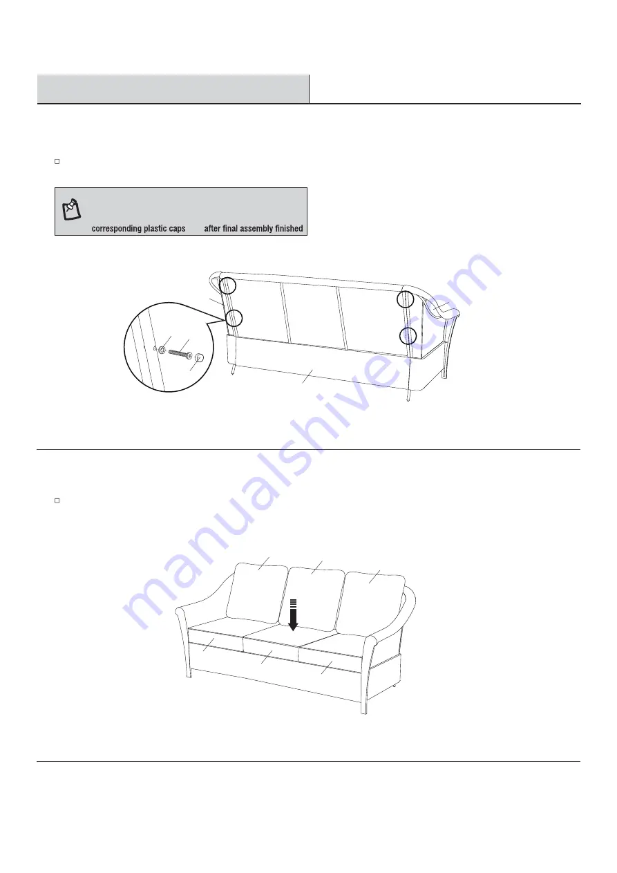 HAMPTON BAY CHASEWOOD 725.1466.000 Use And Care Manual Download Page 6