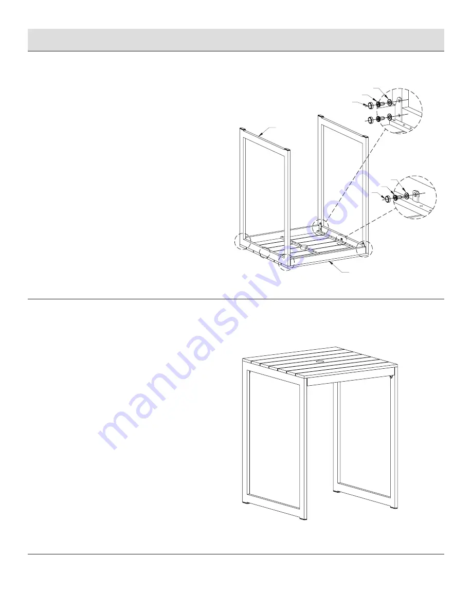 HAMPTON BAY CLAIR FRN-108540 Use And Care Manual Download Page 4