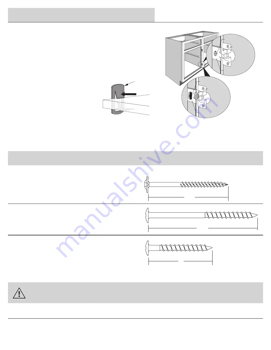 HAMPTON BAY Courtland Shaker Cabinetry Installation Manual Download Page 7