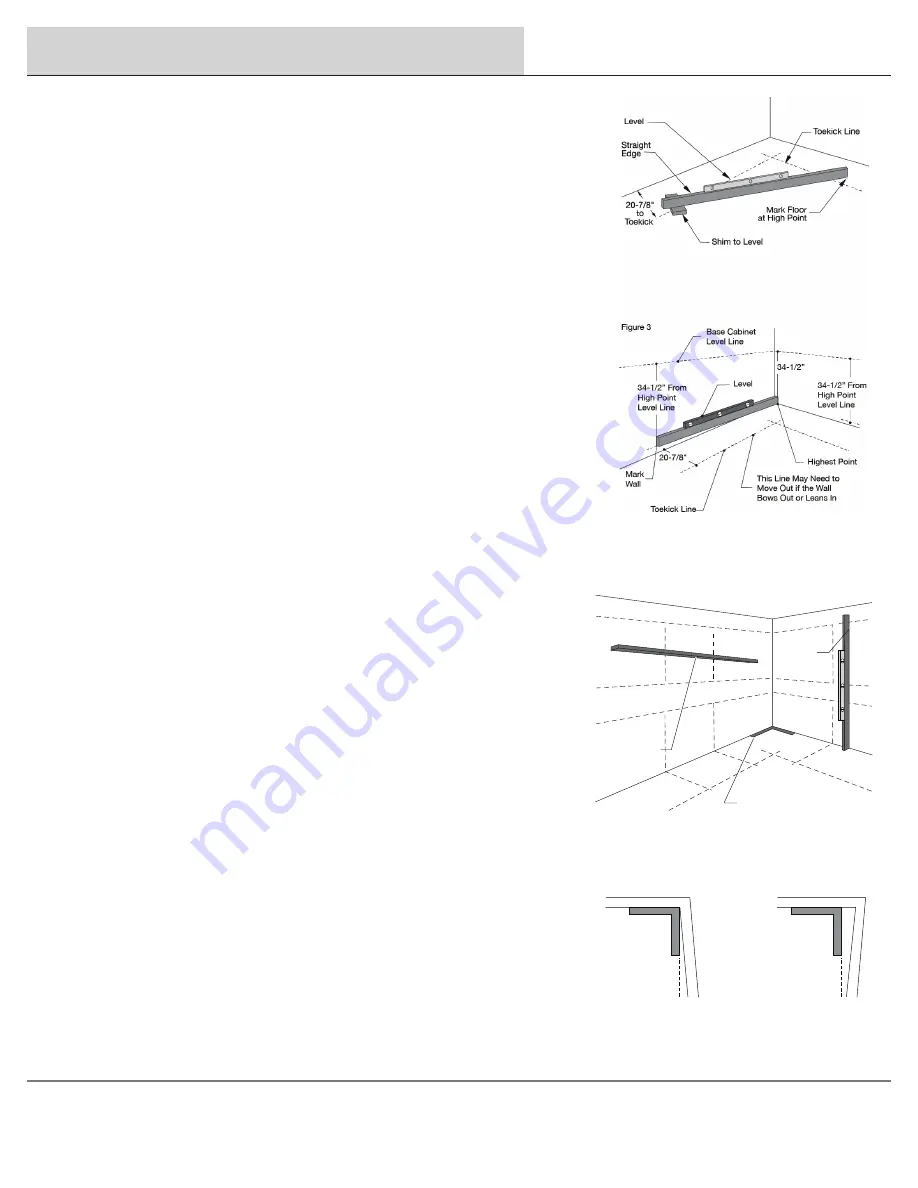 HAMPTON BAY Courtland Shaker Cabinetry Installation Manual Download Page 8