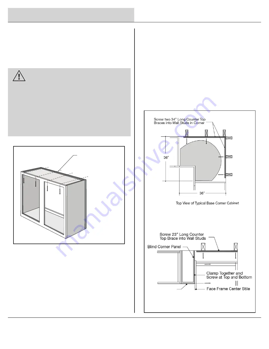 HAMPTON BAY Courtland Shaker Cabinetry Скачать руководство пользователя страница 13