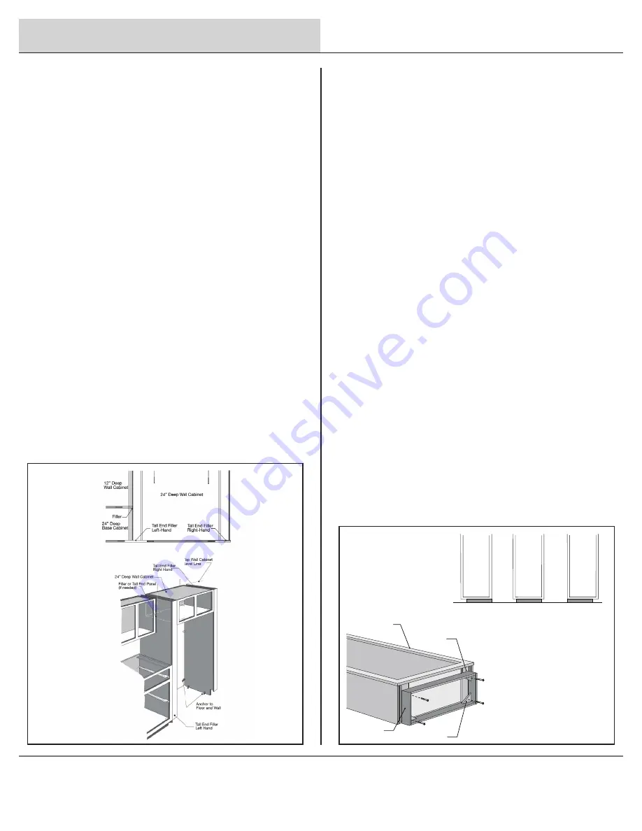 HAMPTON BAY Courtland Shaker Cabinetry Installation Manual Download Page 18