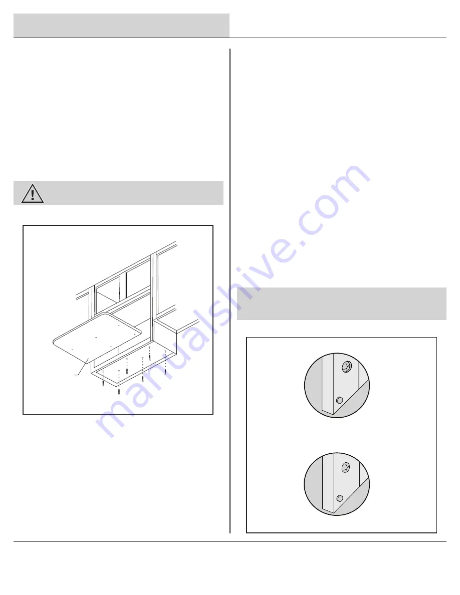 HAMPTON BAY Courtland Shaker Cabinetry Installation Manual Download Page 21