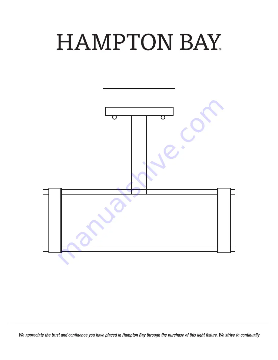 HAMPTON BAY CP0902 Use And Care Manual Download Page 1