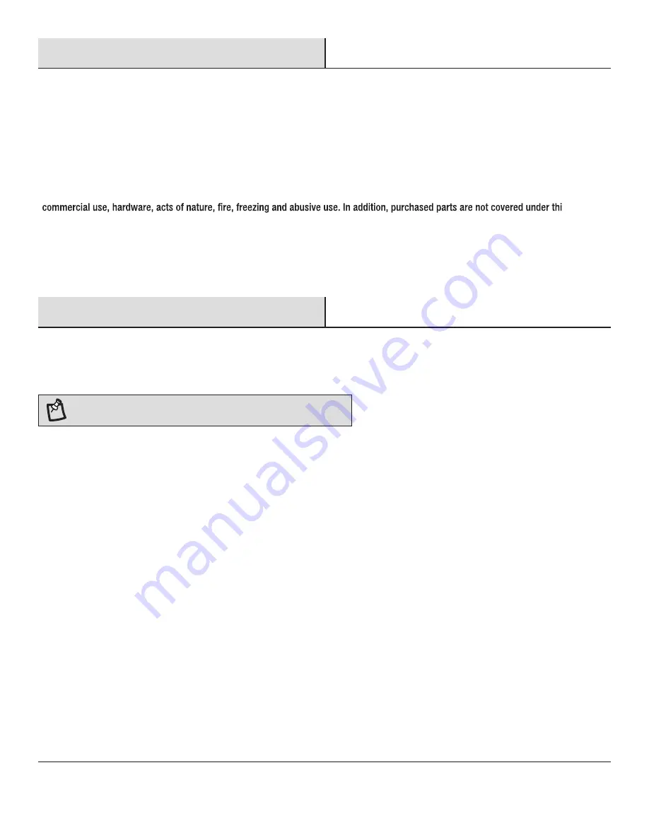 HAMPTON BAY CRESTRIDGE FTS61215E Use And Care Manual Download Page 3