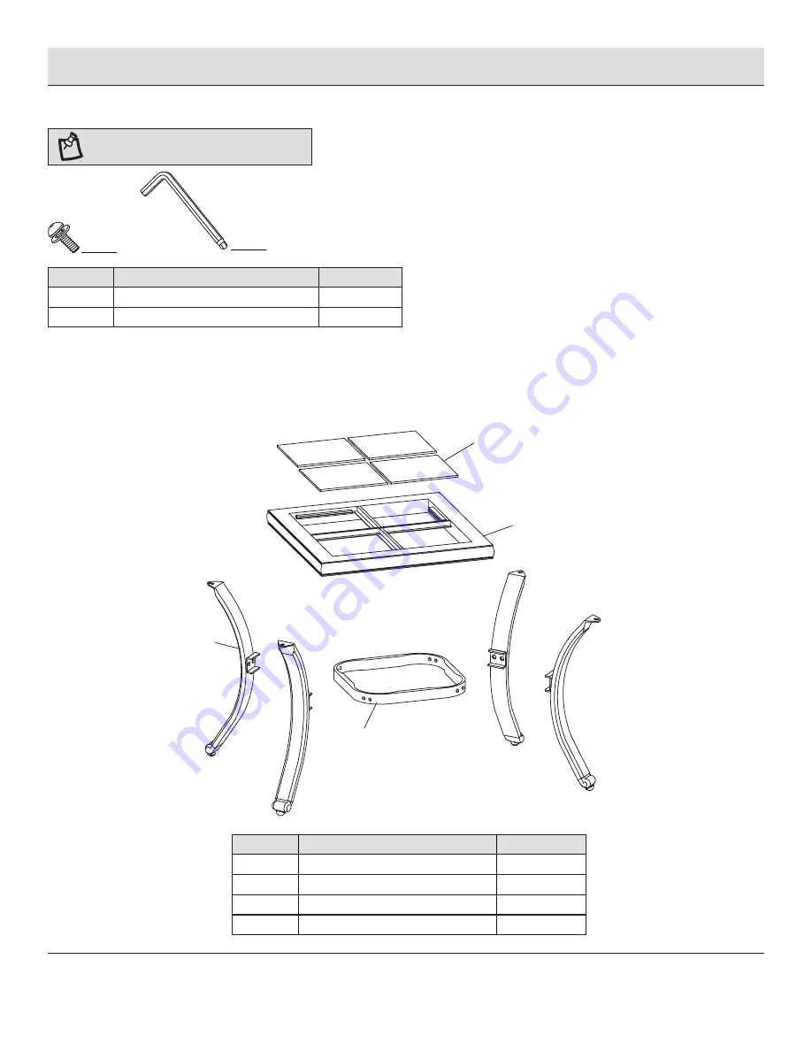 HAMPTON BAY CRESTRIDGE FTS61215E Use And Care Manual Download Page 4