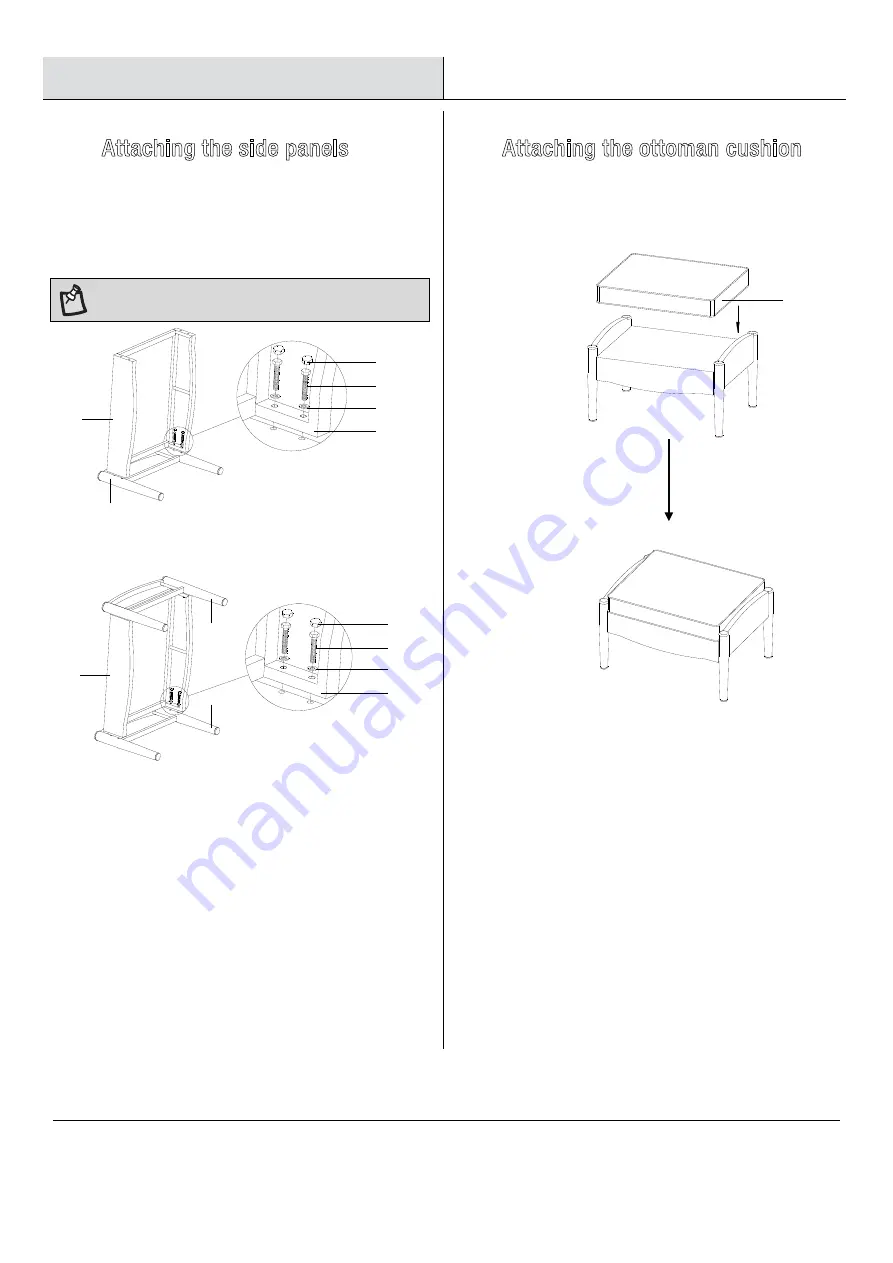 HAMPTON BAY D13106-O Use And Care Manual Download Page 5