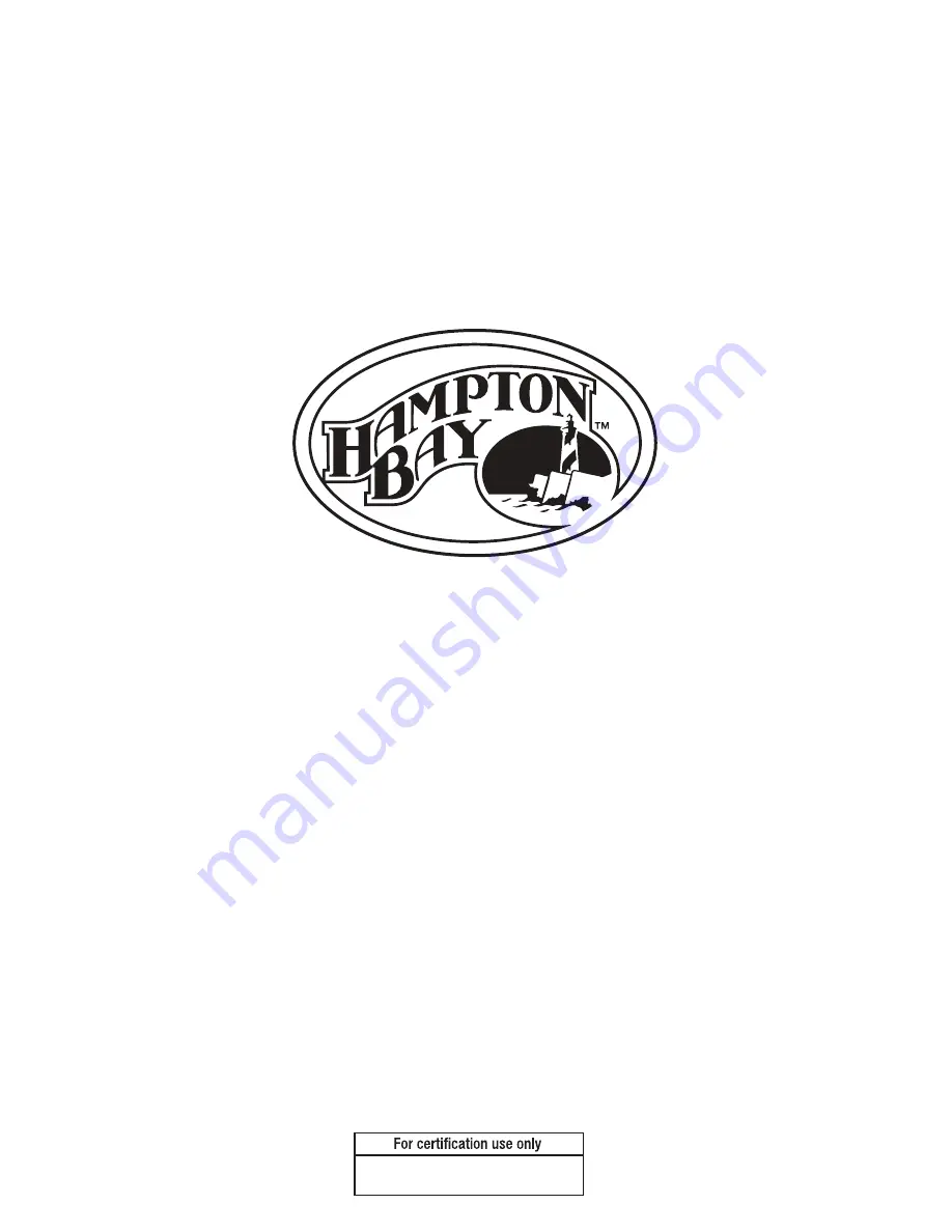 HAMPTON BAY FCS70391G-2PK-HAZE Скачать руководство пользователя страница 16