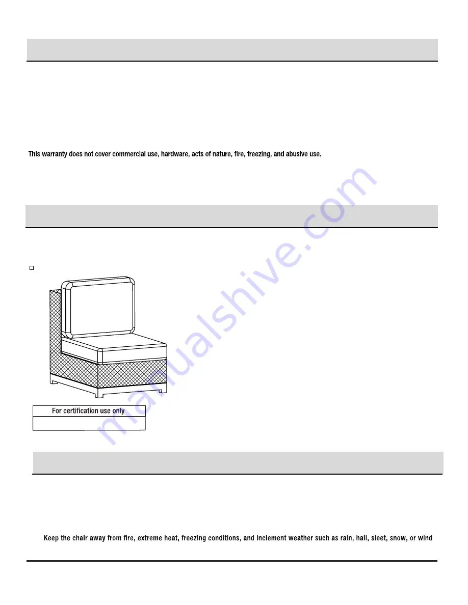 HAMPTON BAY Fernlake Steel Wicker FRS60752C-2PKBA Скачать руководство пользователя страница 2