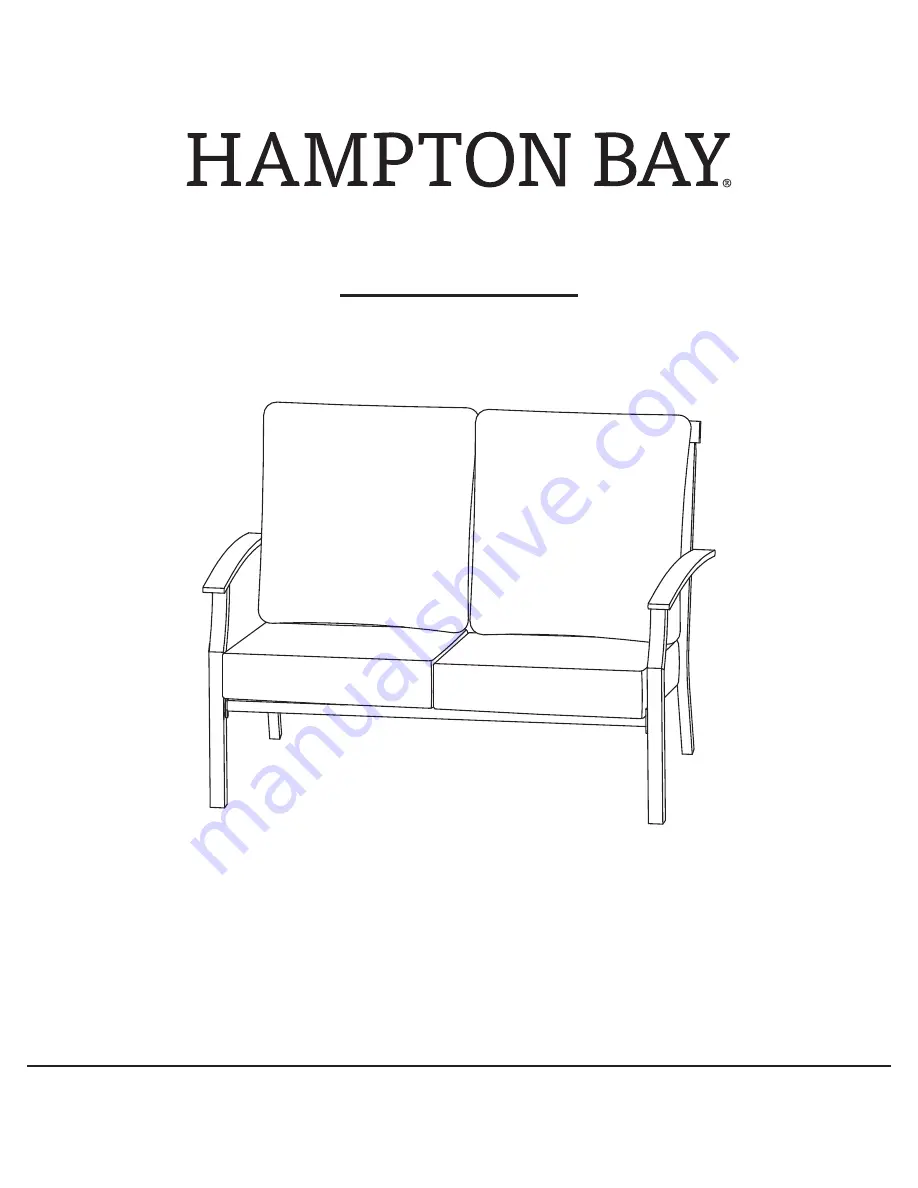 HAMPTON BAY FRS60704L-BA Use And Care Manual Download Page 1