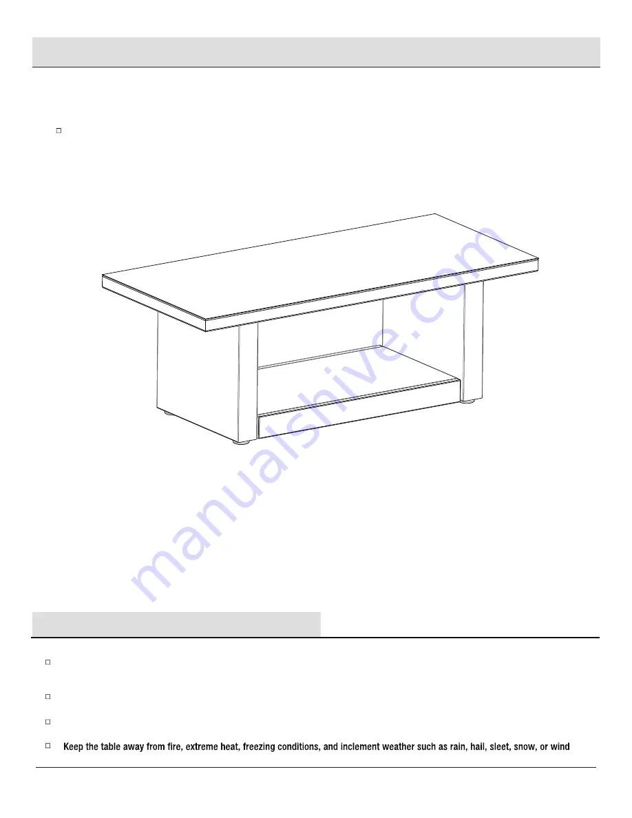 HAMPTON BAY FWS00590C Use And Care Manual Download Page 8