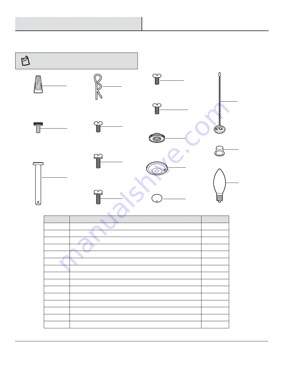 HAMPTON BAY HARPER AM214-WH Use And Care Manual Download Page 5