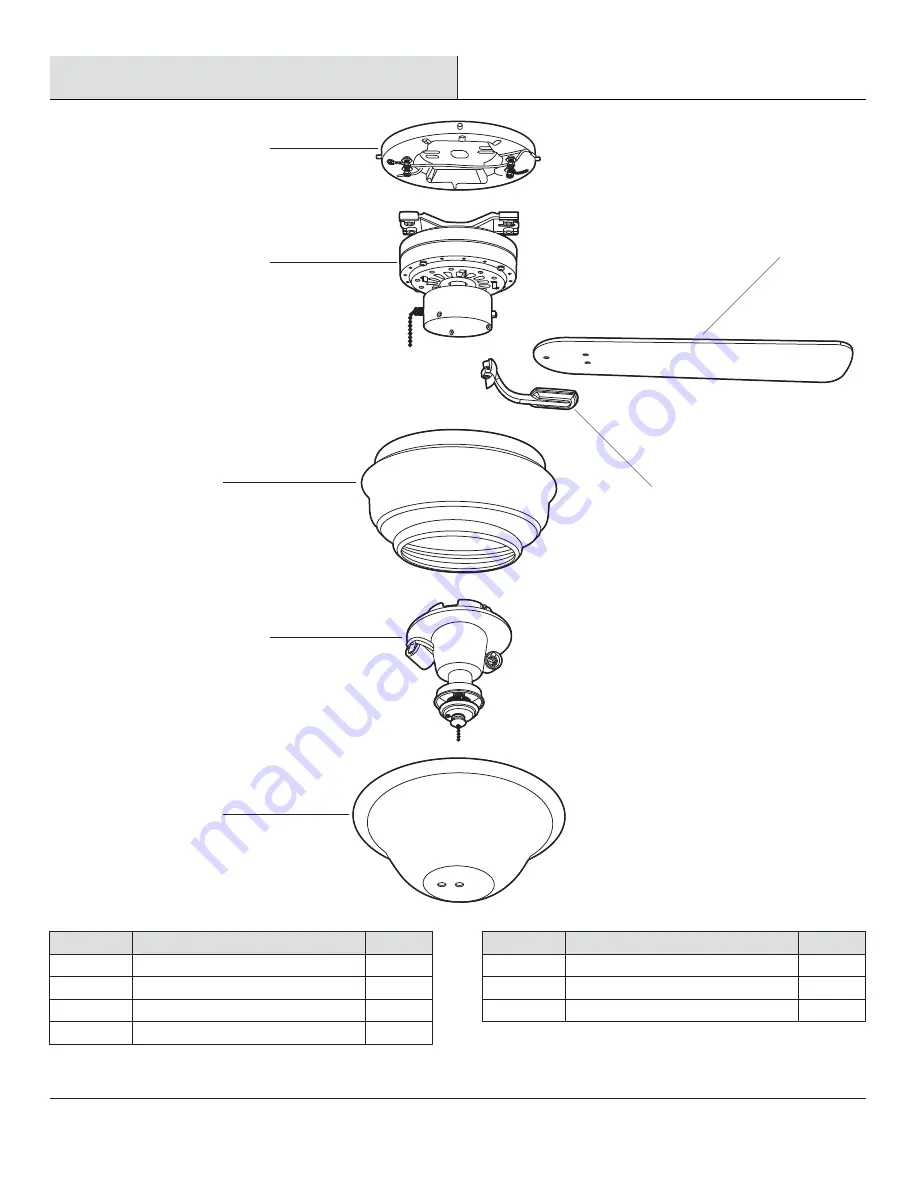 HAMPTON BAY HAWKINS YG204I-TB-D Скачать руководство пользователя страница 6