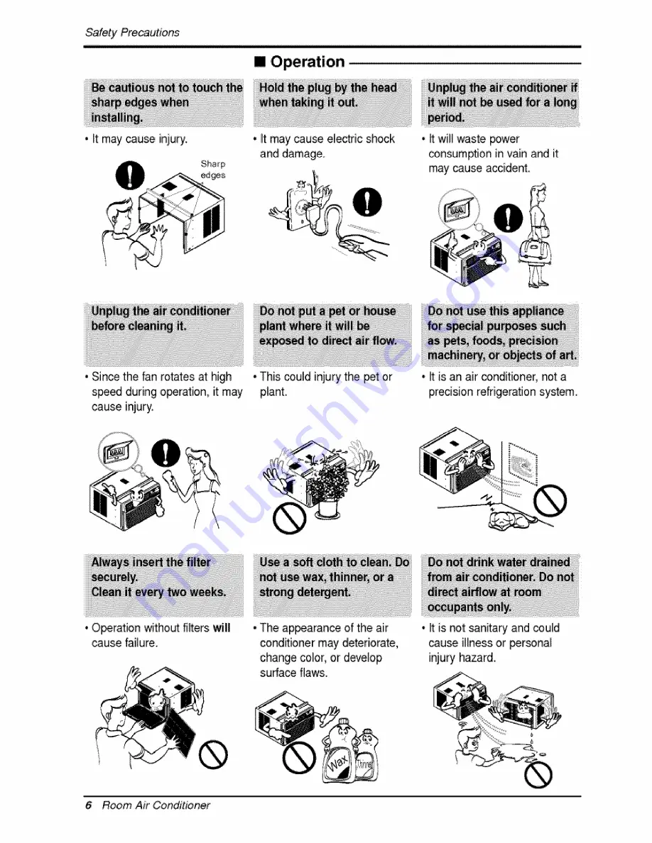 HAMPTON BAY HB1003R Owner'S Manual Download Page 6