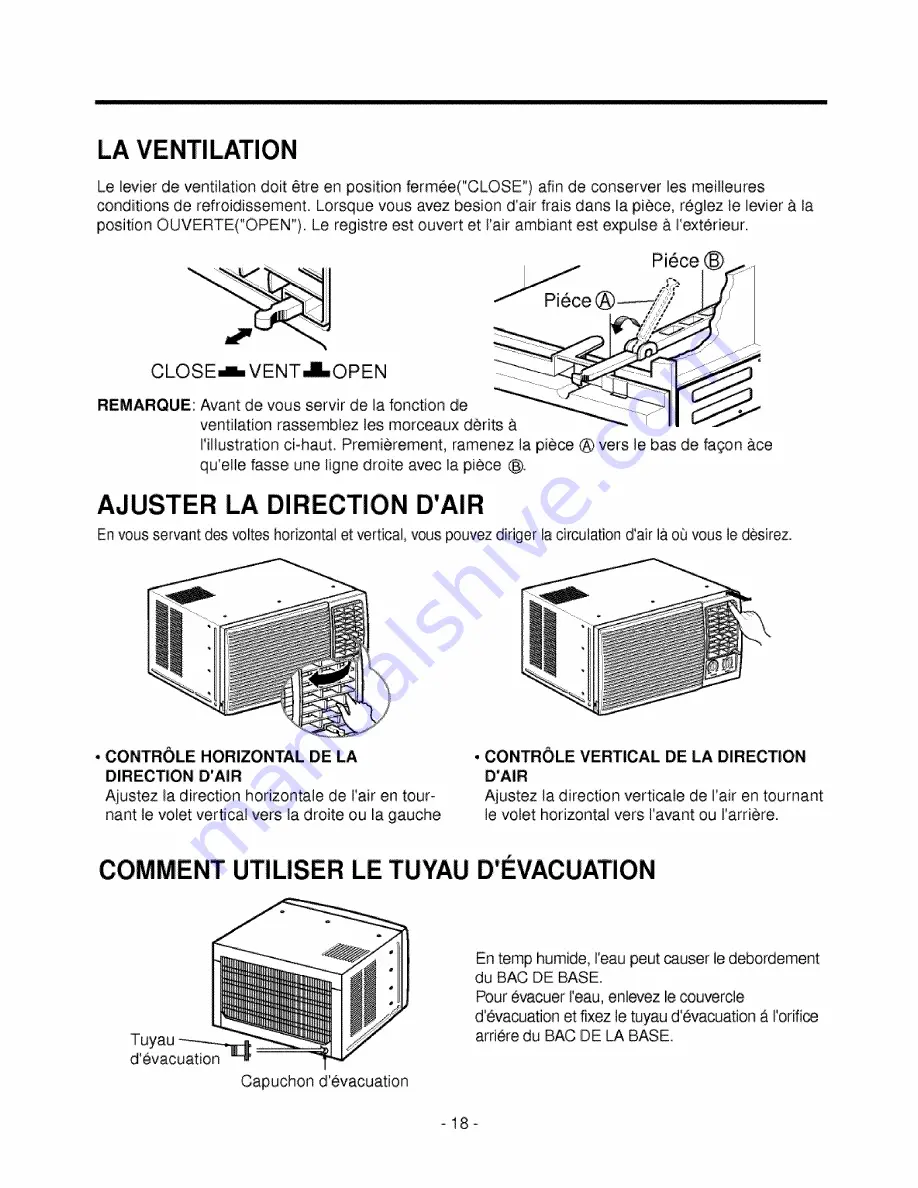 HAMPTON BAY HB1200H Скачать руководство пользователя страница 18