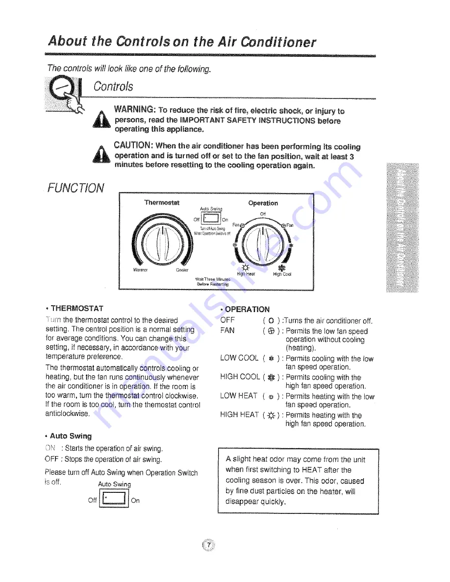 HAMPTON BAY HBLG1800H Owner'S Manual Download Page 7