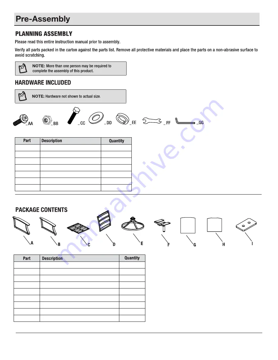 HAMPTON BAY MARINA POINT GC-41041-SSP Скачать руководство пользователя страница 3