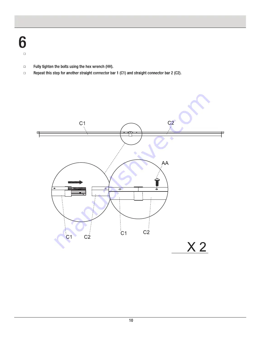 HAMPTON BAY MILLBAY GFS60005C Use And Care Manual Download Page 10