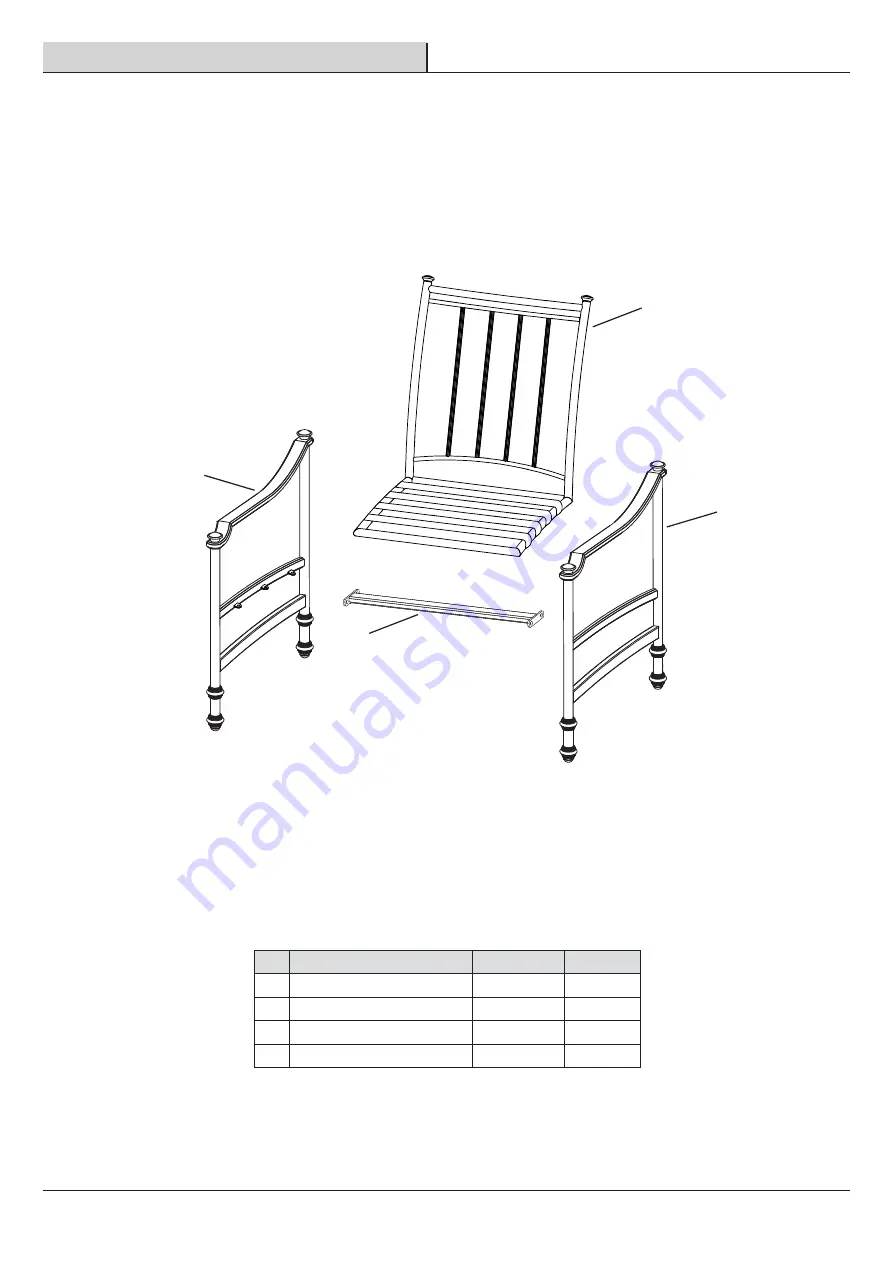 HAMPTON BAY NILES PARK S2-AHH01500 Use And Care Manual Download Page 4