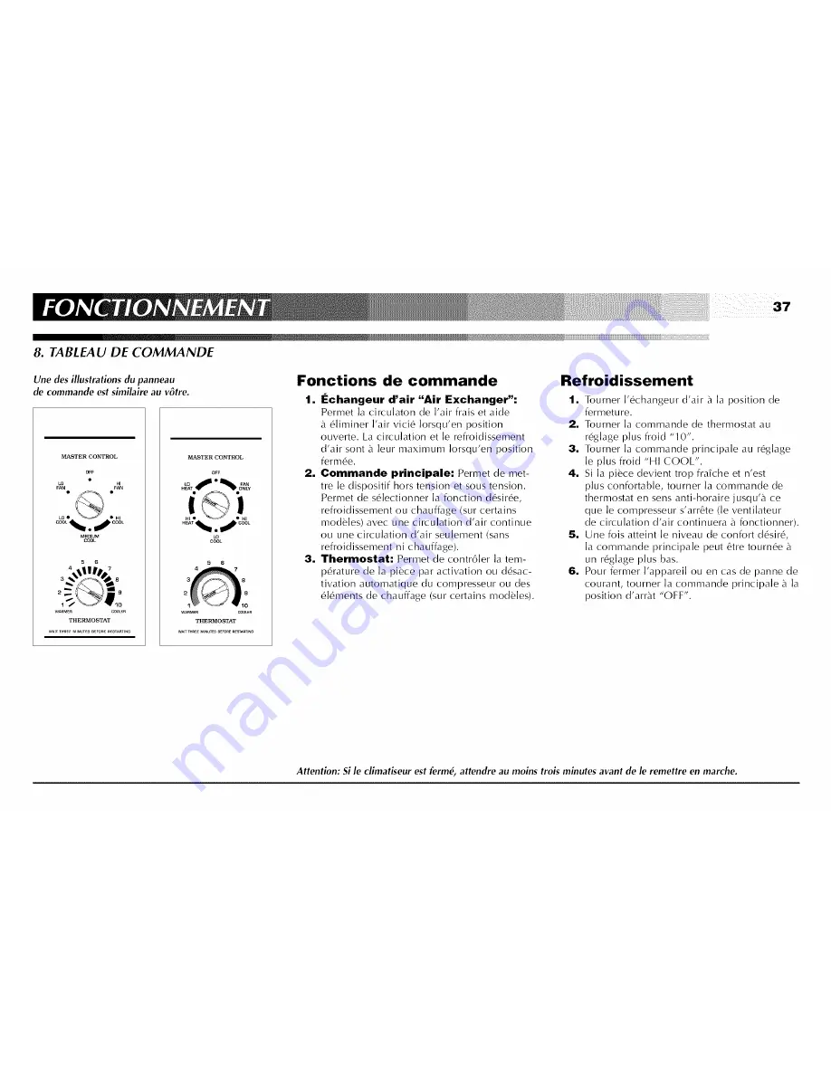 HAMPTON BAY Room Air Conditioners s Installation & Operation Manual Download Page 38