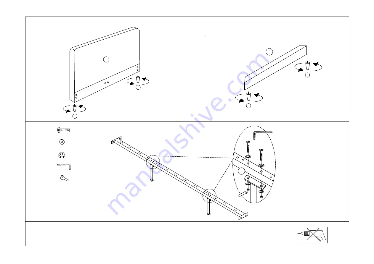 HAMPTON BAY SHANNON Assembly Instructions Download Page 3