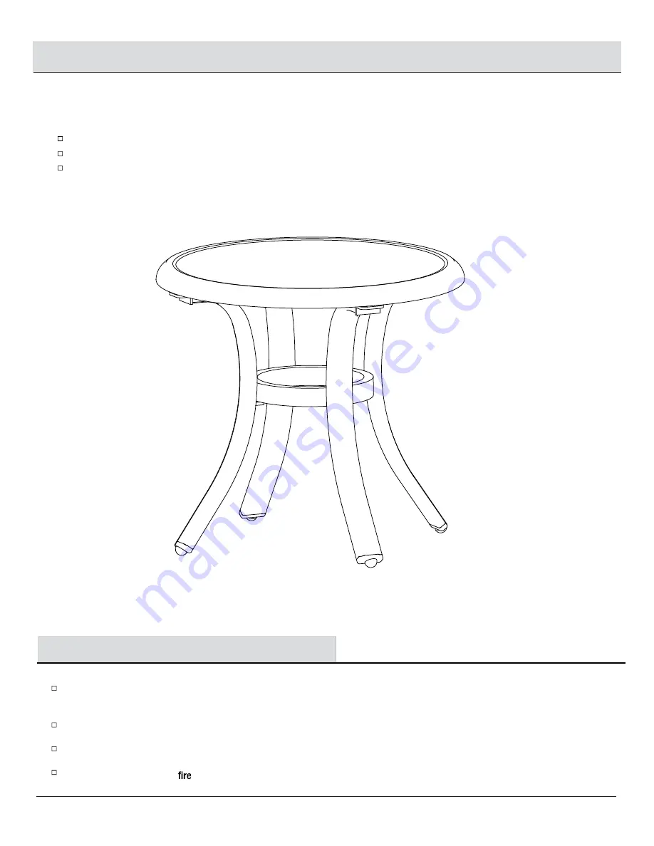 HAMPTON BAY STATESVILLE FTS70513A Use And Care Manual Download Page 7