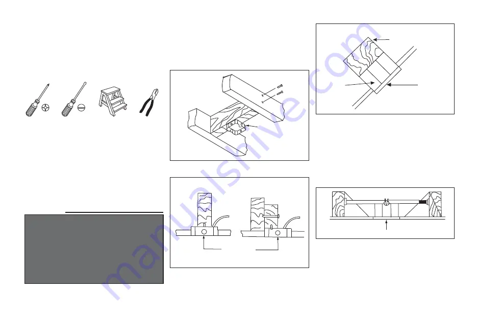 HAMPTON BAY Trusseau 324-683 Owner'S Manual Download Page 6